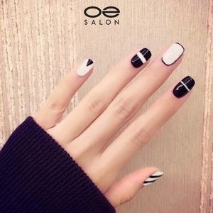 O2 Salon C46 Acrylic 3D Fake Nails (48 pcs/2 set)